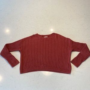 L.A. Hearts reddish brown pullover sweater (Womens medium)- like new condition